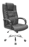 Black Leather Chair 402
